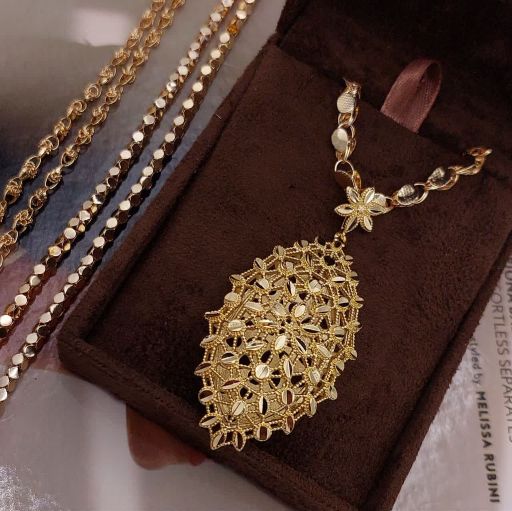 پلاک خورشیدی بدون زنجیر طرح طلا کد 1626 - خرید آنلاین از گالری آداس